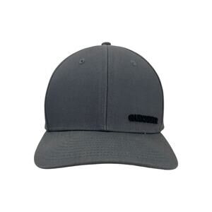 Men's Quicksilver Snapback Cap Hat Gray Quicksilver Logo